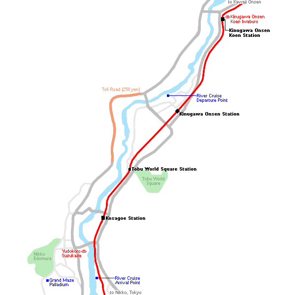 Rute Nikko Edomura