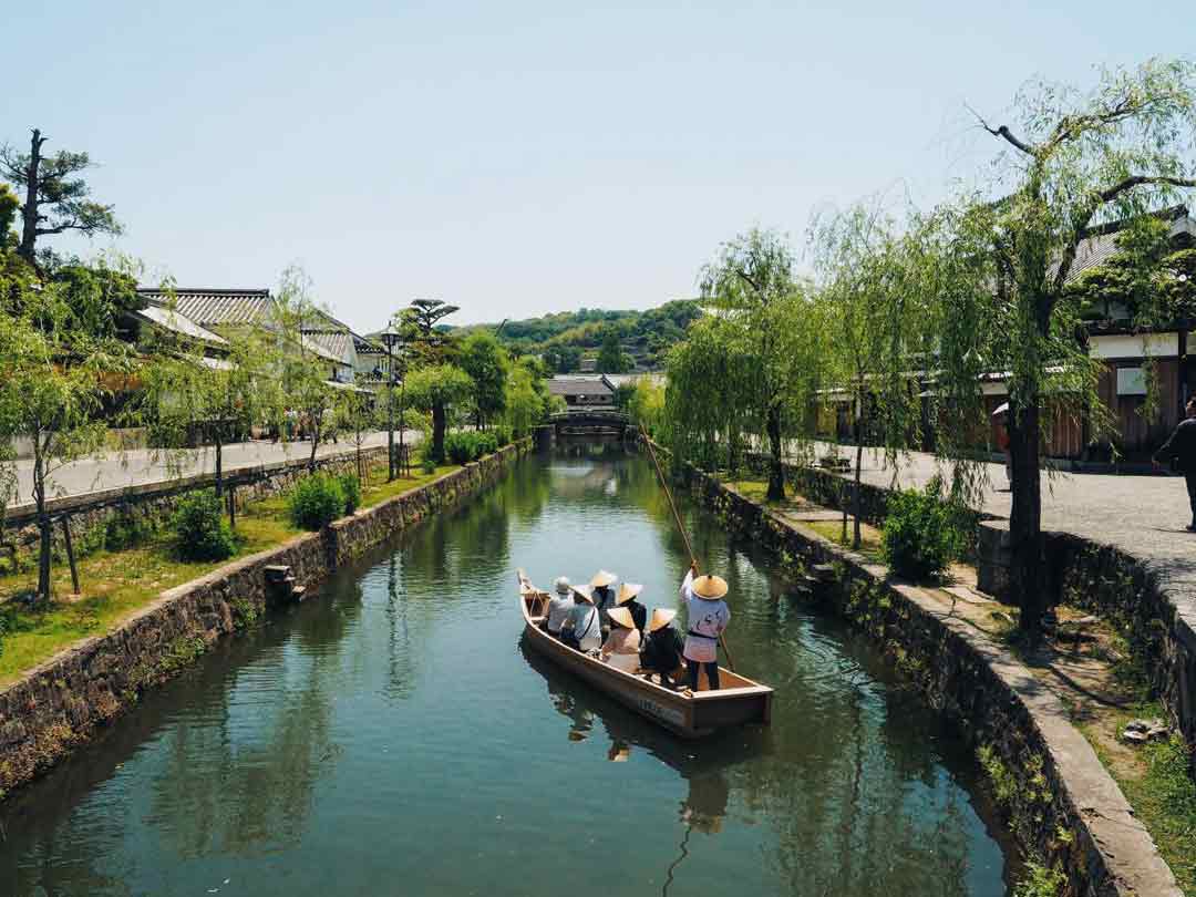 Sungai Kurashiki, Tempat Wisata di Prefektur Okayama