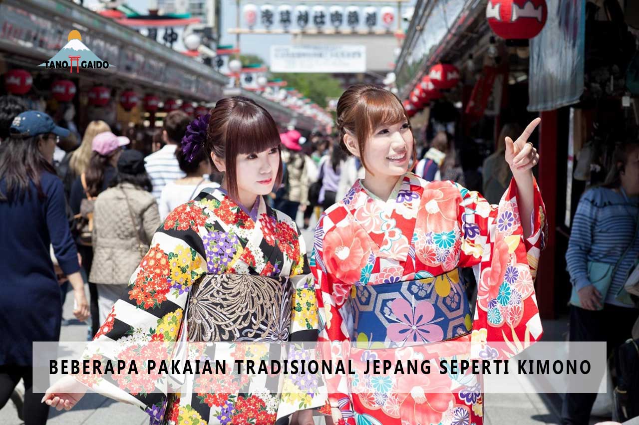 Pakaian Tradisional Jepang Seperti Kimono